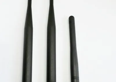 2.4G exterior non-rotating SMA antenna black